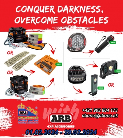 AKCIA OD ARB 4x4 ACCESSORIES LIGHT AND RECOVERY WINTER PROMO