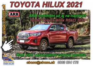 ARB sortiment už aj na model Toyota Hilux REVO 2021